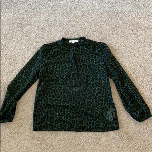 Michael Kors Woman’s Green Blouse Size Small